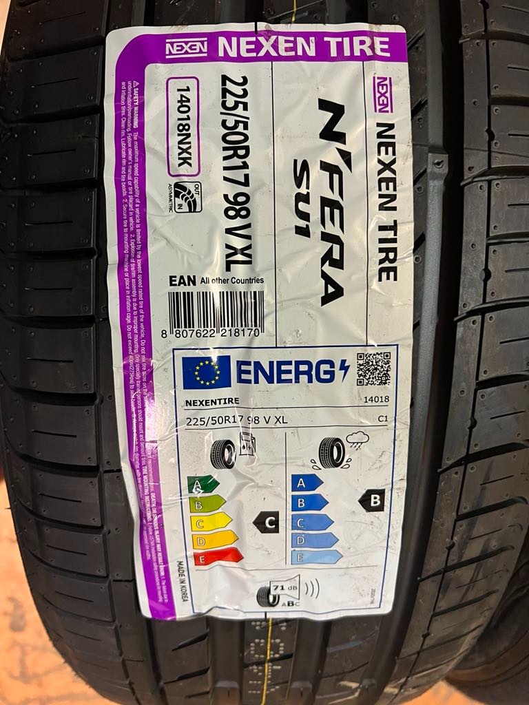225/50 R17 Nexen Nfera SU1