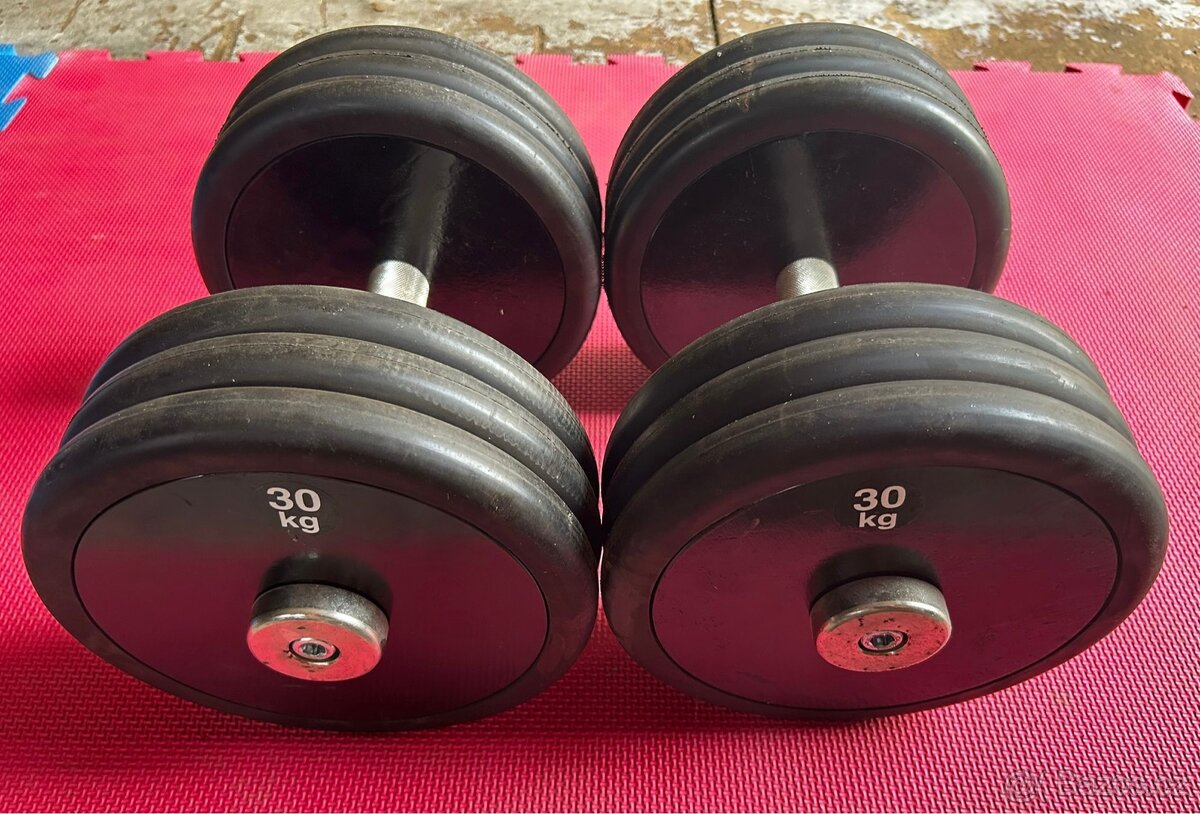 Profi činky 2x30kg