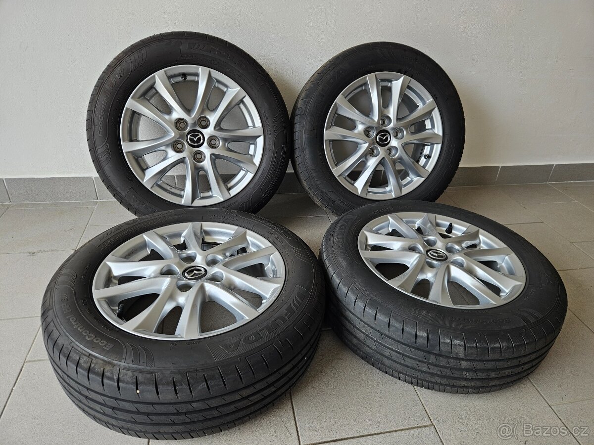 Orig. Mazda 5x114 Letní 205/60/16 - zánovní