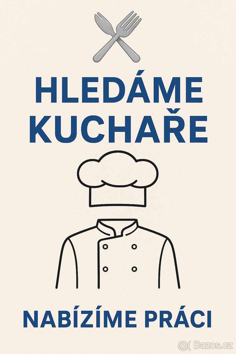 🍴 Hledáme KUCHAŘE do řecké restaurace Taverna 🇬🇷