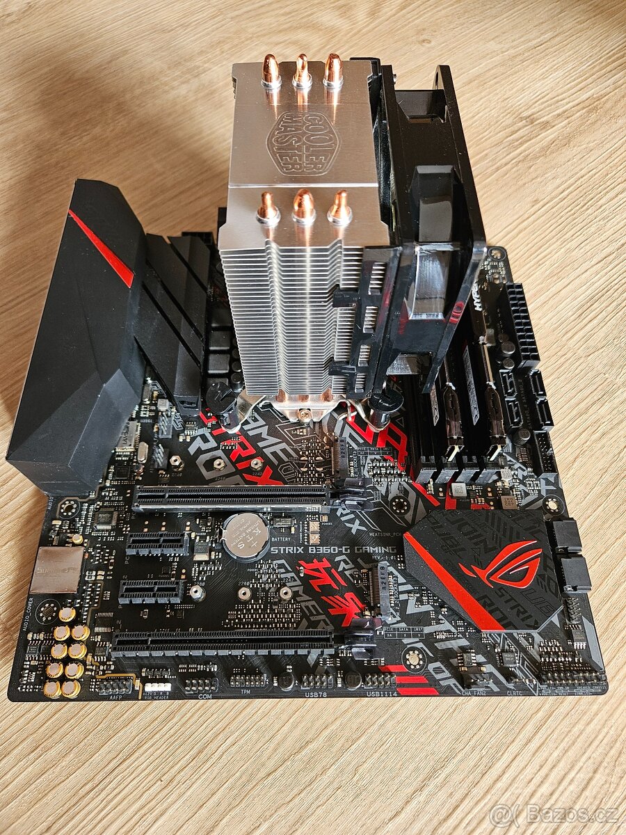 Deska + CPU i5-8400 + 16GB RAM