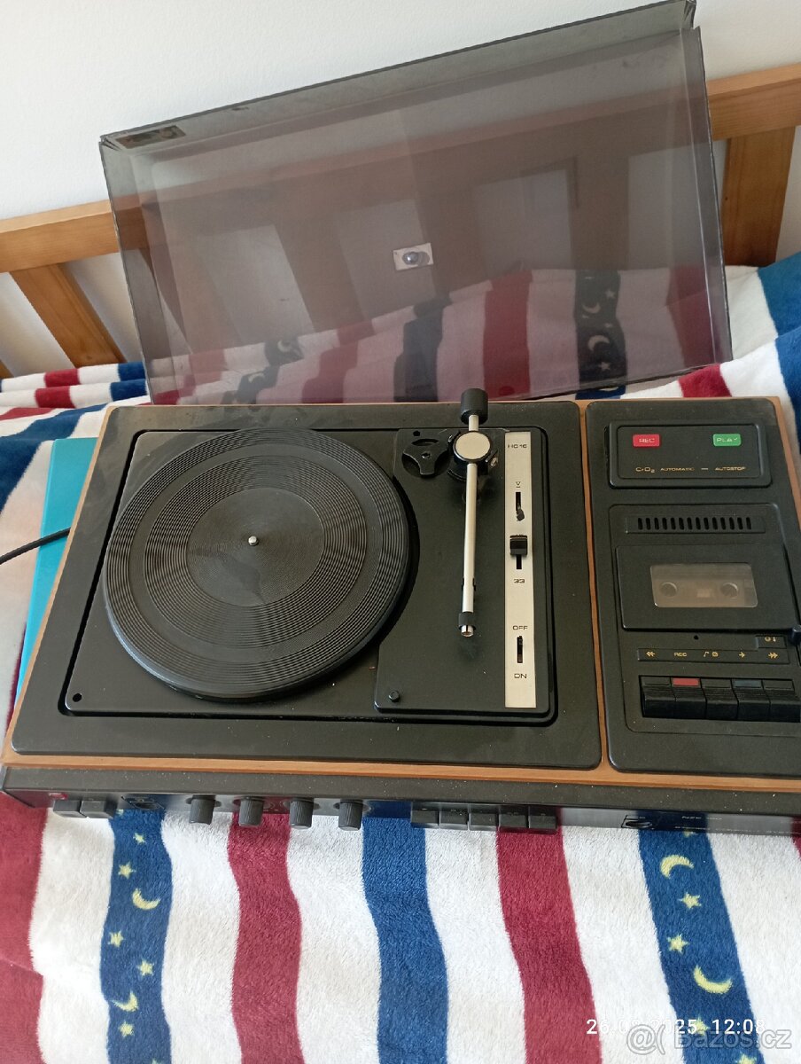 Gramofon kazeťák