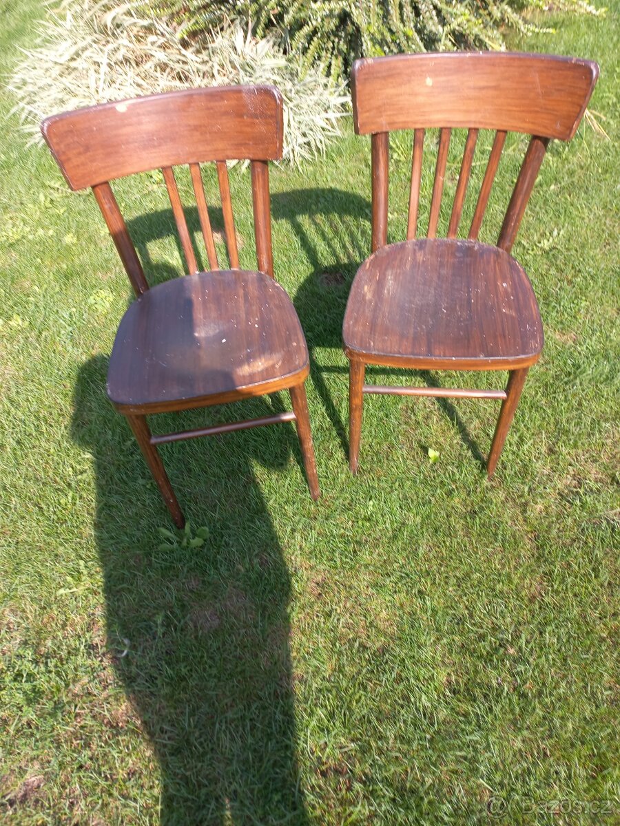 Staré židle thonet