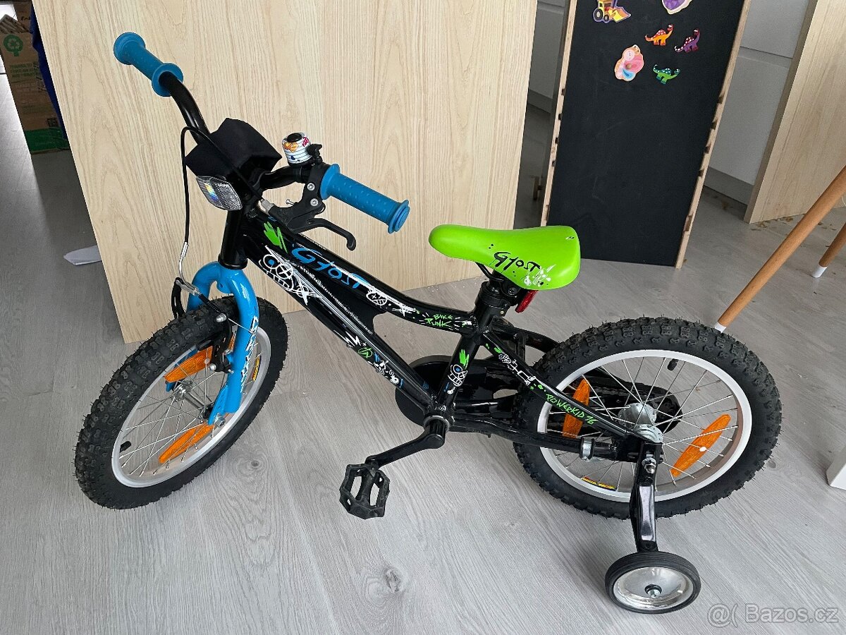 Prodám nepoužité dětské kolo Ghost Powerkid 16″