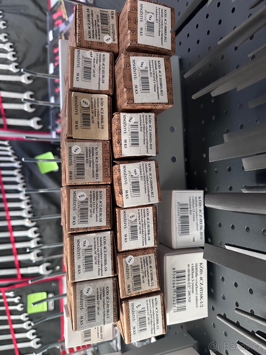 Vrtačková sklíčidla NOVÁ LIKVIDACE SKLADU