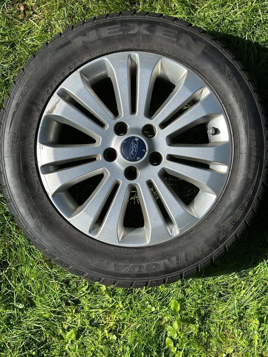 16 originál 5x108 FORD Focus C-Max Mondeo ☀️ 215/55 R16
