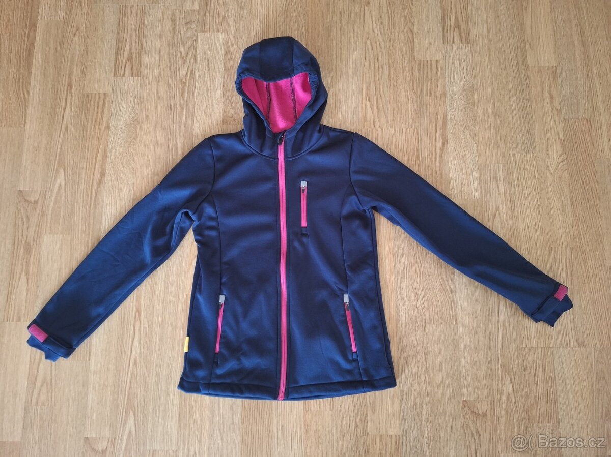 Dívčí softshellová bunda, vel. 146 / 152