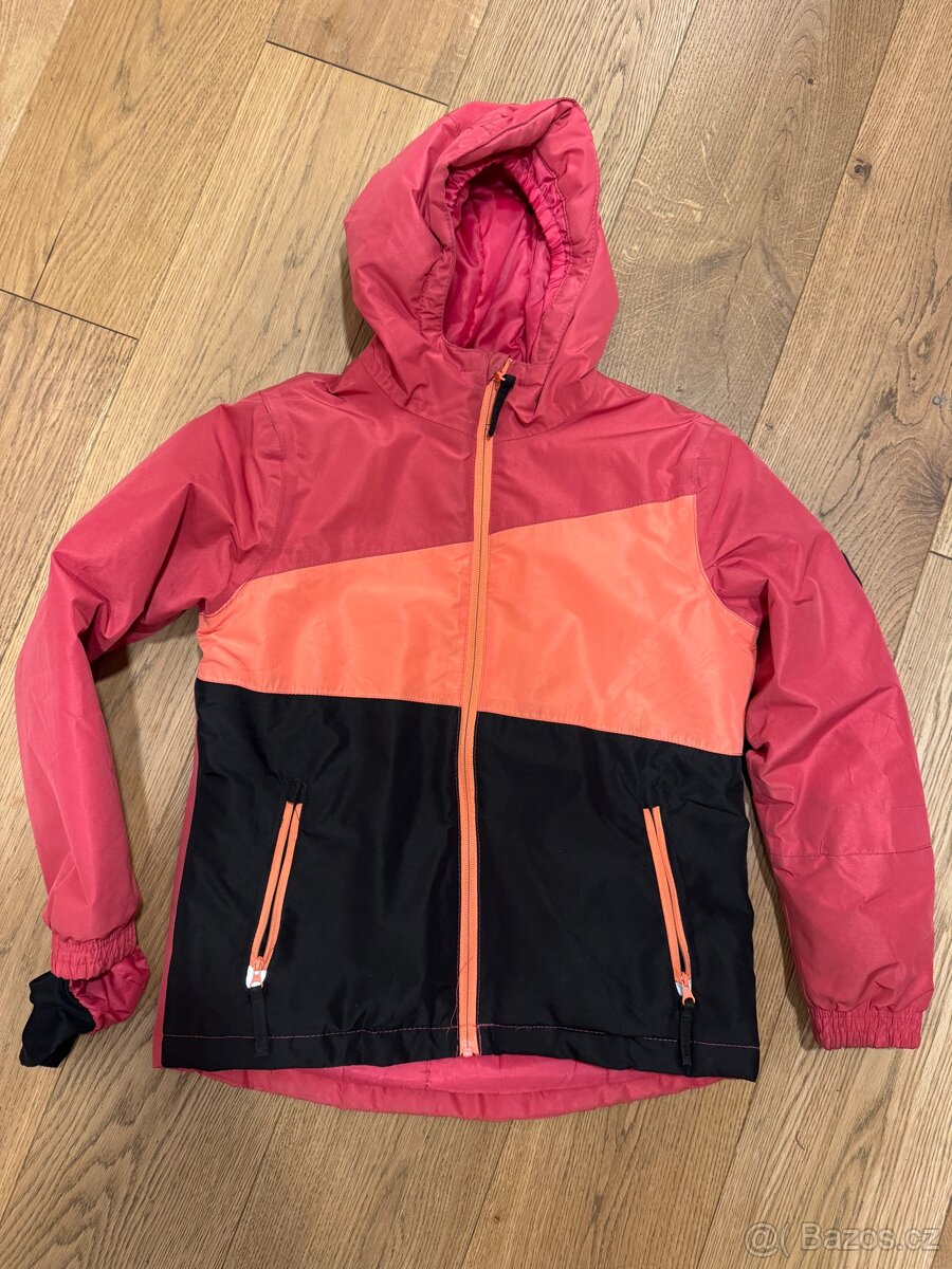 Dívčí zimní bunda, vel. 134-140