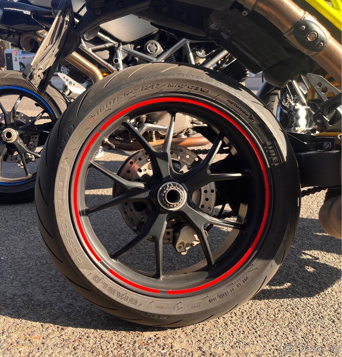 ZADNÉ KOLESO DUCATI HYPERMOTARD 1100/796 2007-2012