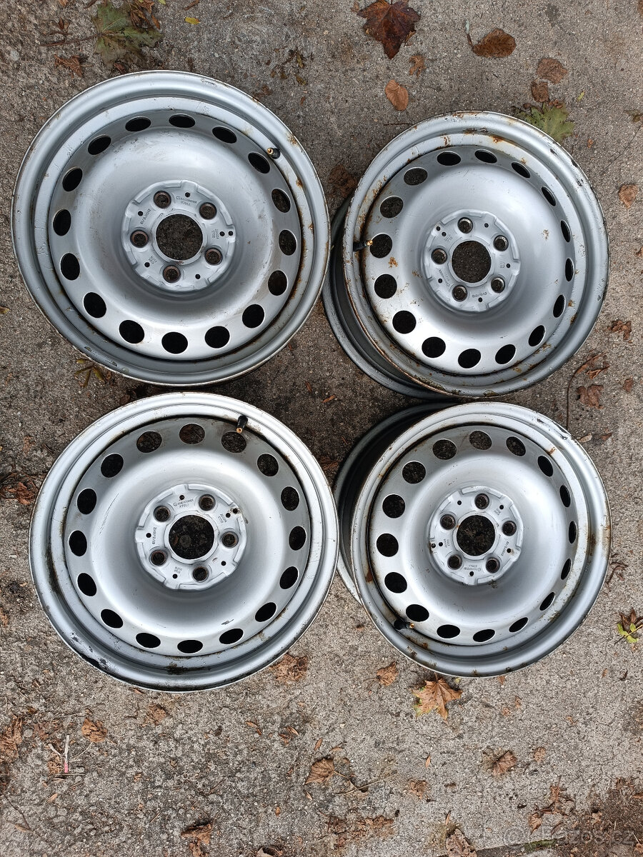 Mercedes Vito - disky 6,5x16 et52 + čidla (TPMS)