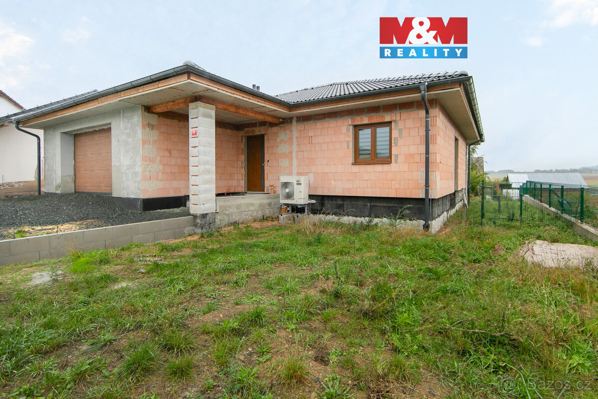 Prodej novostavby rodinného domu, 124 m², Luženice