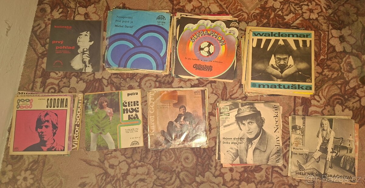 SP - vinylové gramofonové desky