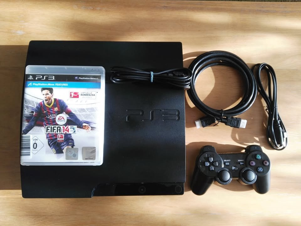 ✅️PlayStation 3 Slim + příslušenství + hra✅️