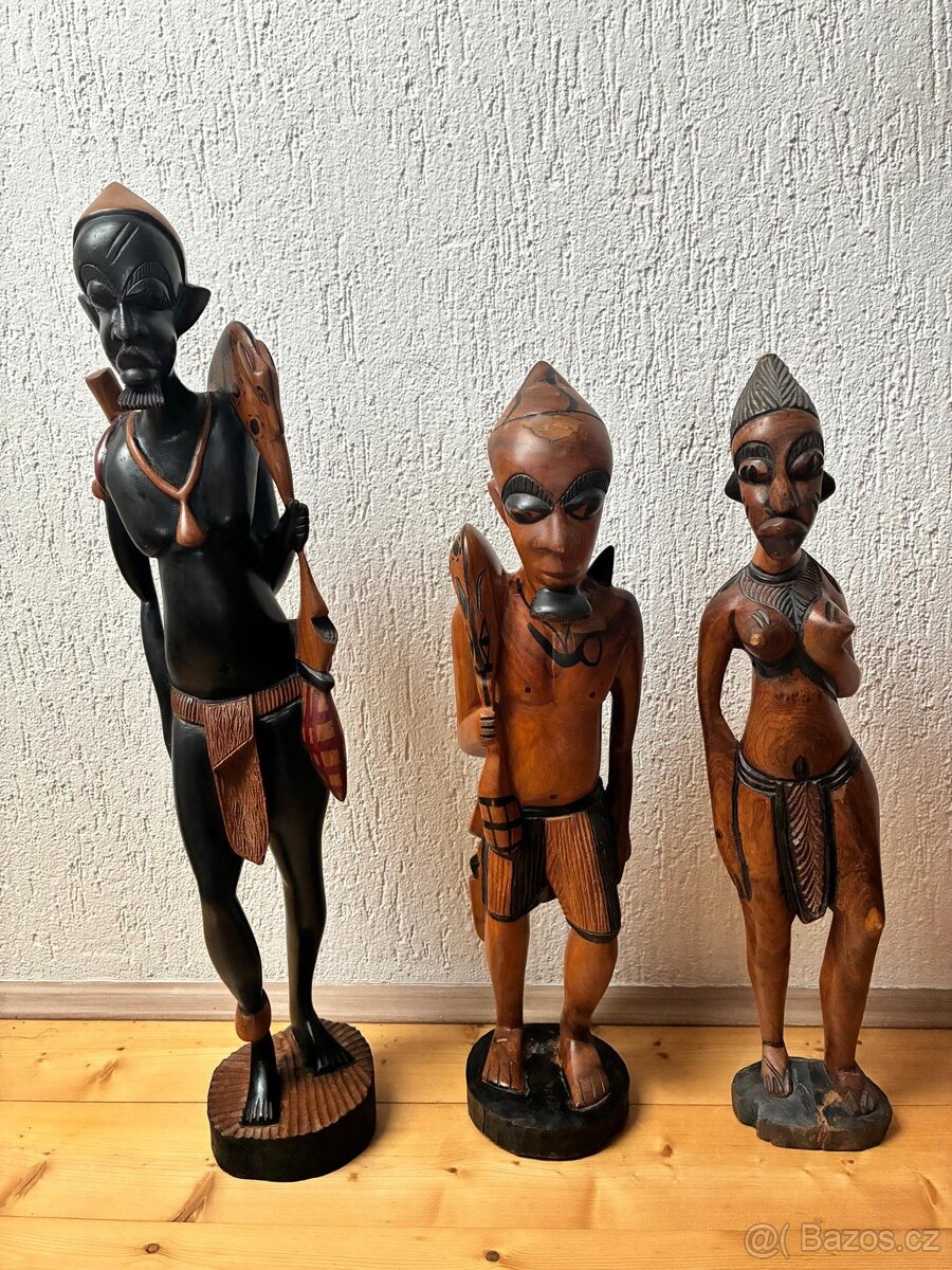 Dřevěná soška - soška křovák