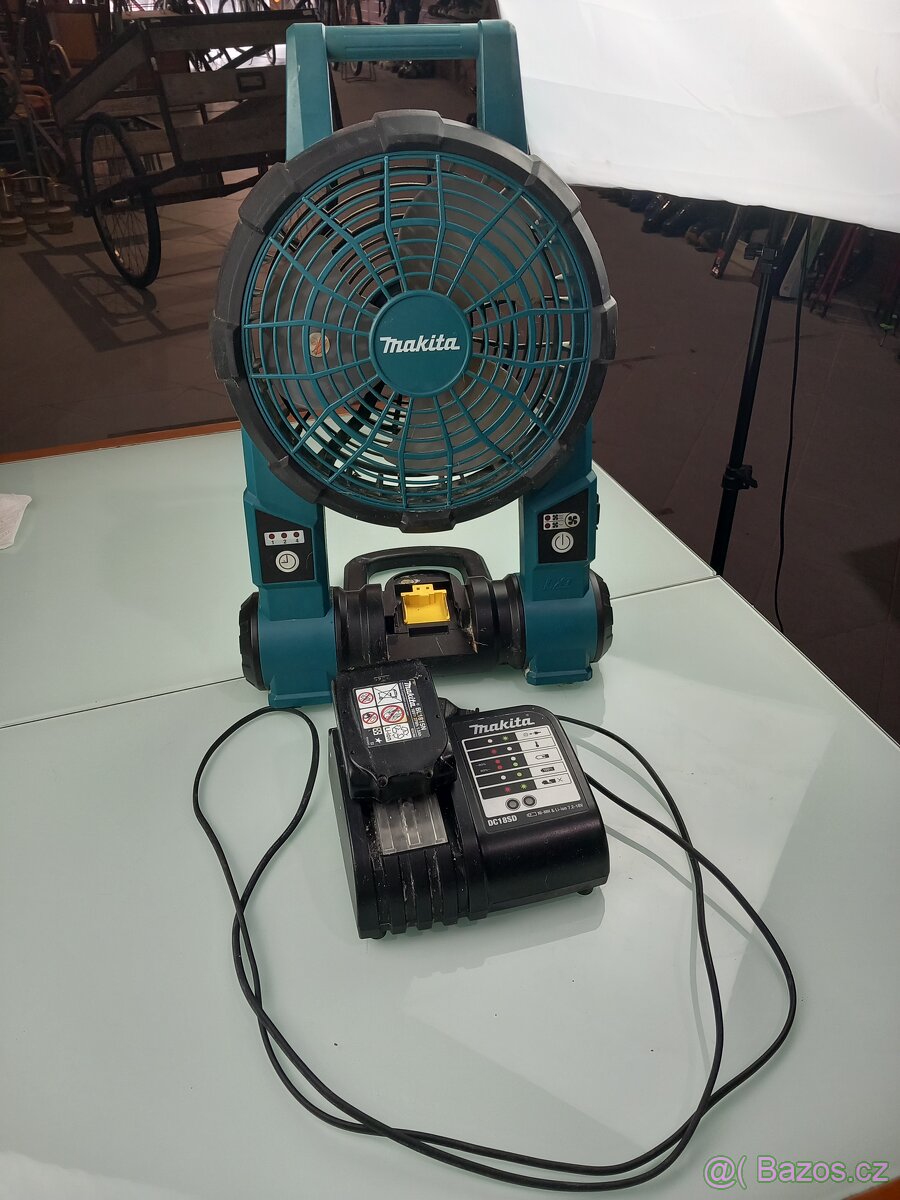Výkonný ventilátor Makita BCF201Z