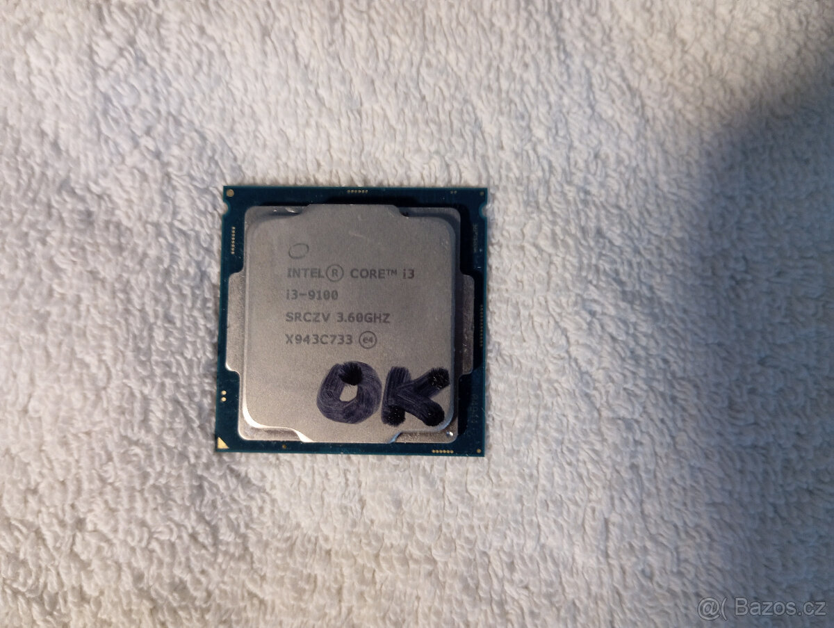 PC - Intel Core I3-9100/ 3.60GHz, Soc:1151 & DDR4