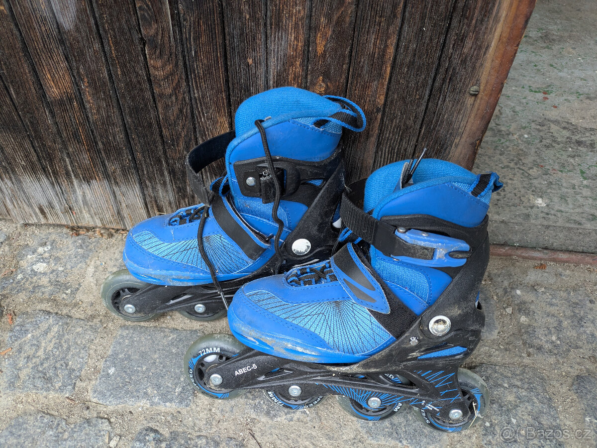 dětské kolečkové brusle