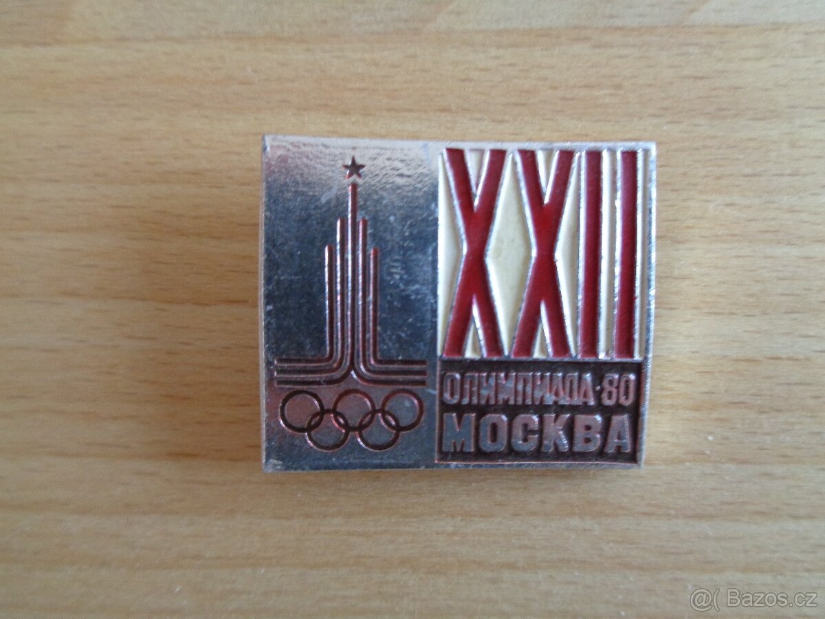 Odznak - Olympiáda 1980 Moskva