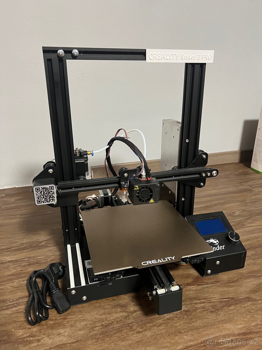 3D tiskárna Creality Ender 3 Pro + VYLEPŠENÍ (CR-Touch, PEI)