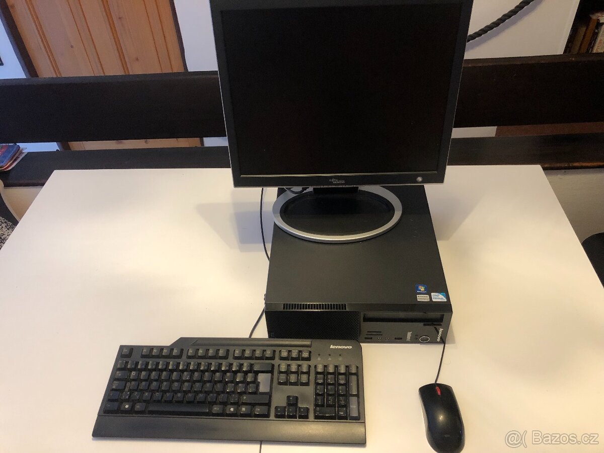 Sestava PC, monitor, klávesnice, myš