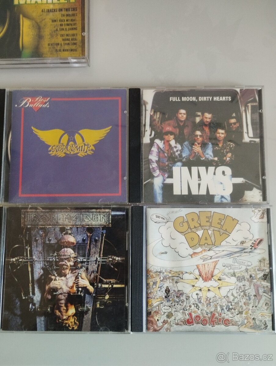 IRON MAIDEN,AEROSMITH,INXS,GREEN DAY