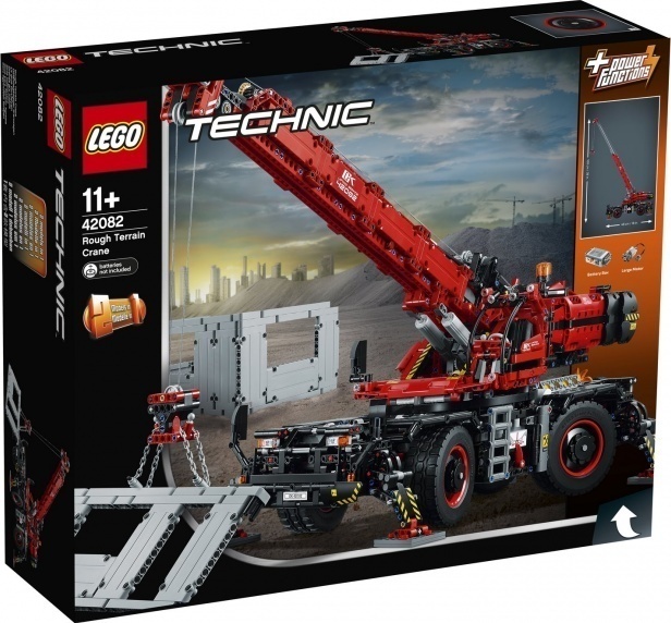NEROZBALENÉ LEGO Technic 42082 Terénní jeřáb