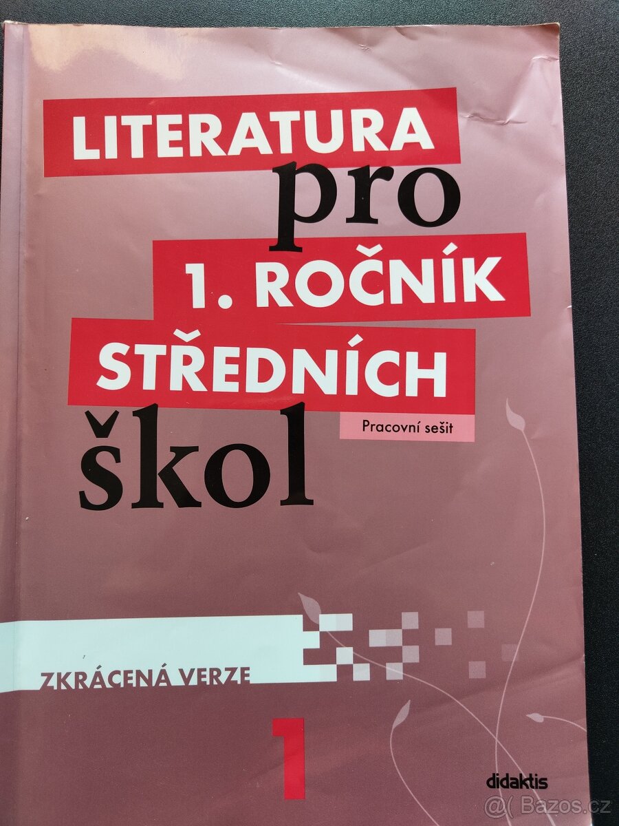 Učebnice a pracovní sešity pro SŠ Český jazyk