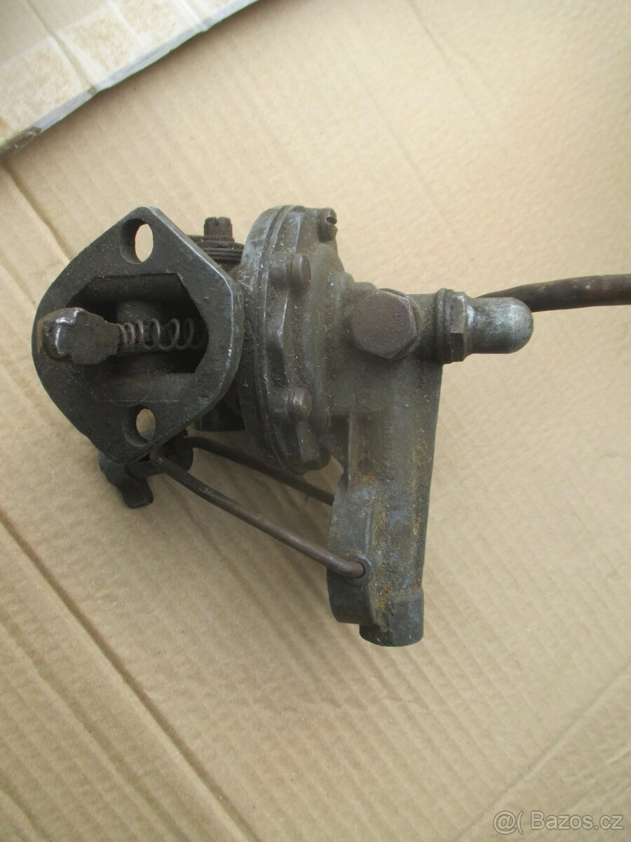 Solex odkalovač, benzinová pumpa