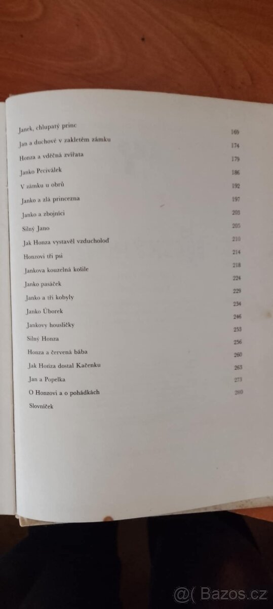 Knížky Babička, Robinson, Český Honza