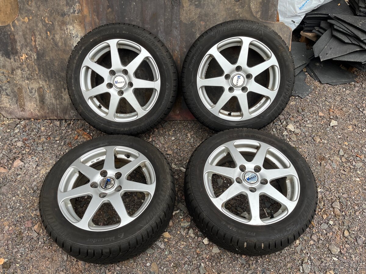 Alu 5x112 R15 ET45 195/55 Matador Nordicca DOT 2621