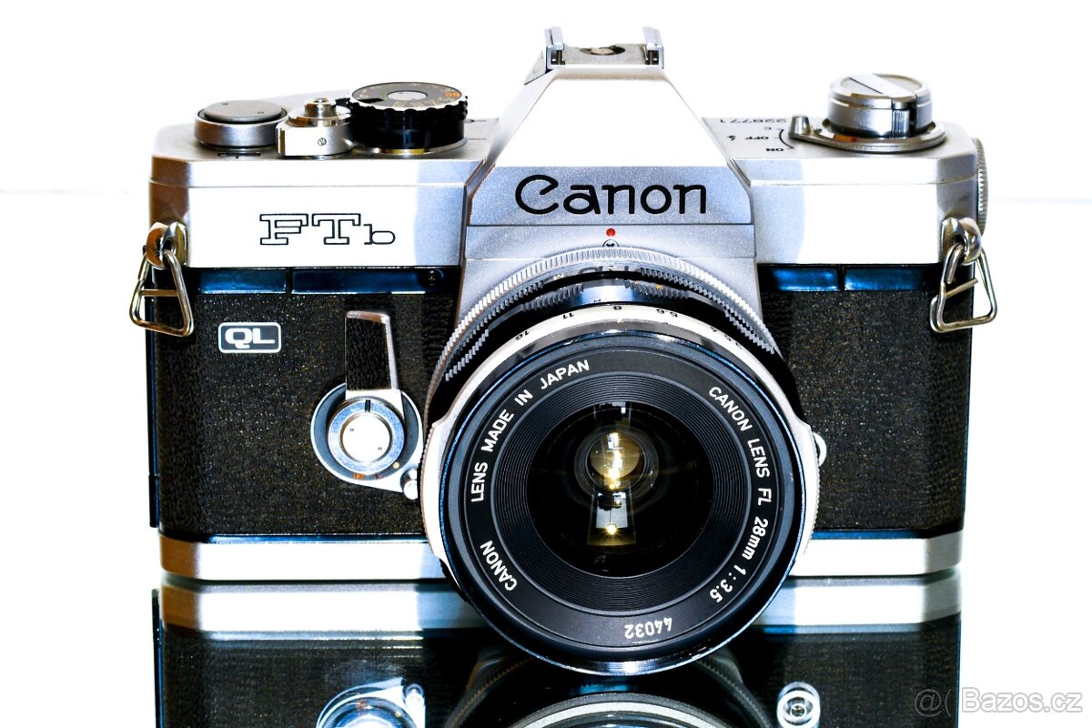 Canon FTb QL + Canon FL 3,5/28mm TOP STAV