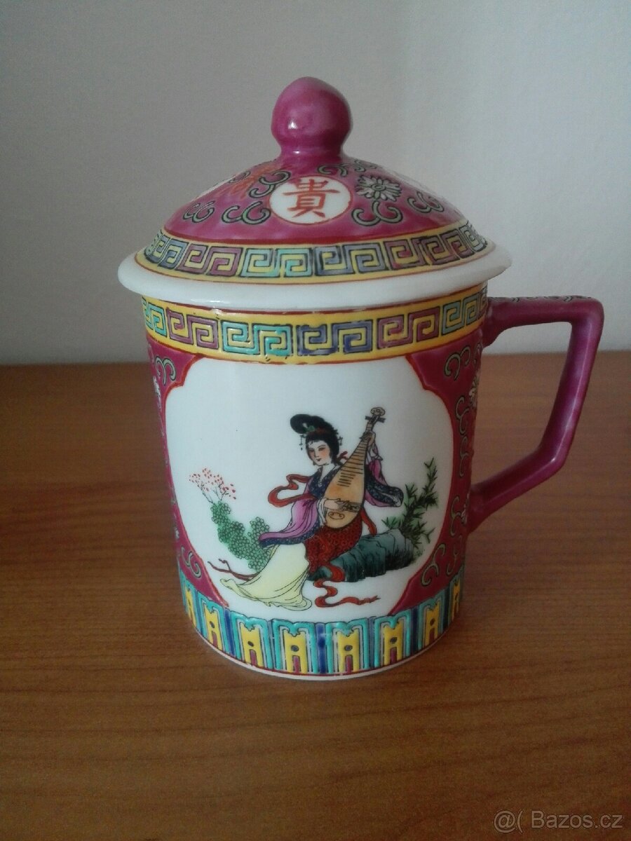 Hrnečky s pokličkou "dušičkové"