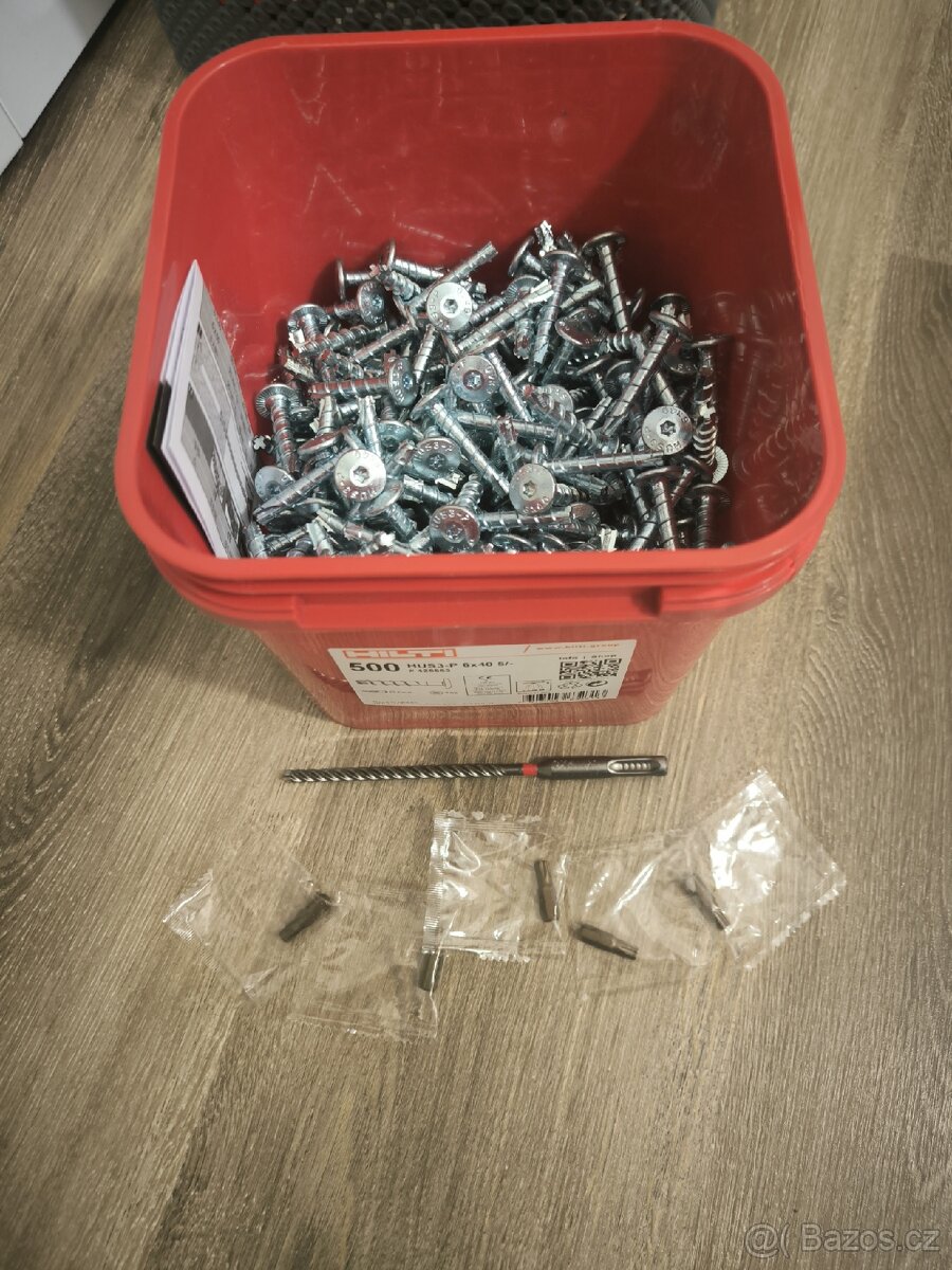 Hilti turbo šrouby