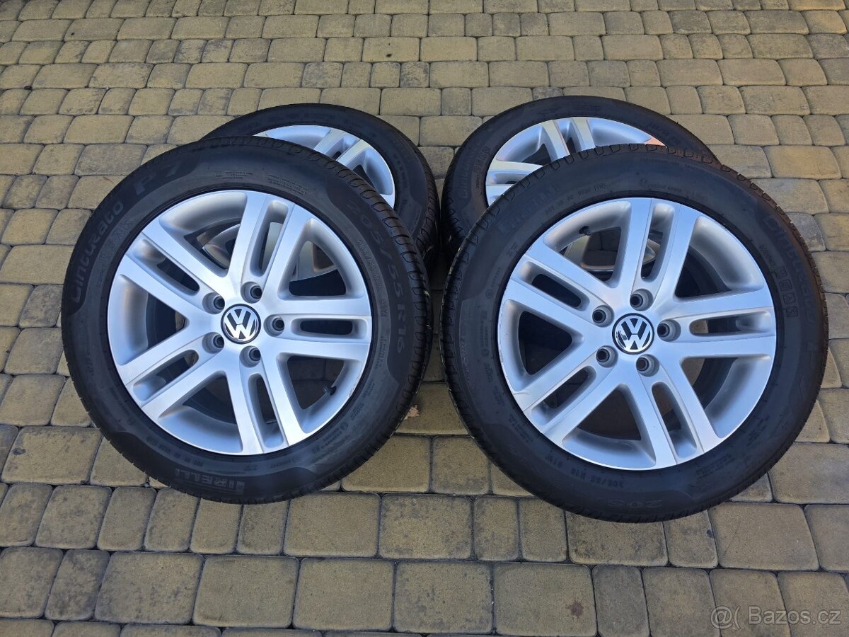 Alu kola letní sada 5x112 16" Golf 6+,Caddy,Touran