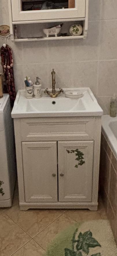 Koupelnová skříňka s umyvadlem