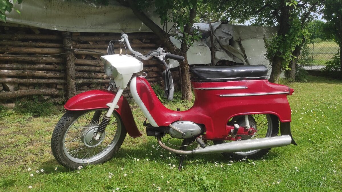 Jawa 21 pionýr – pojízdná, spolehlivá