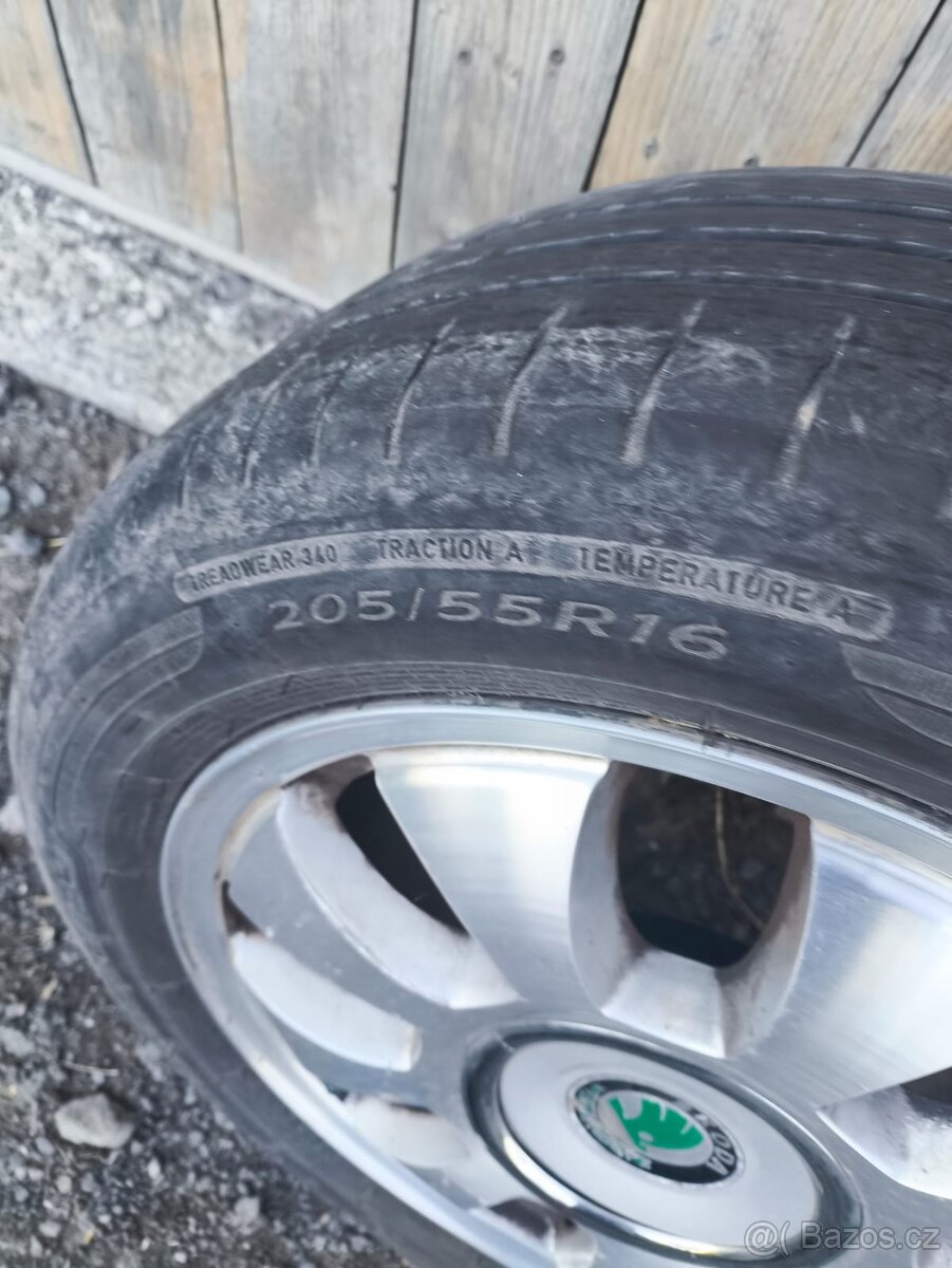 Originální sada alu kol škoda Octavia I.