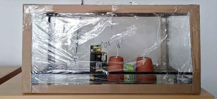 Prodám nové terárium 80x40x40 s