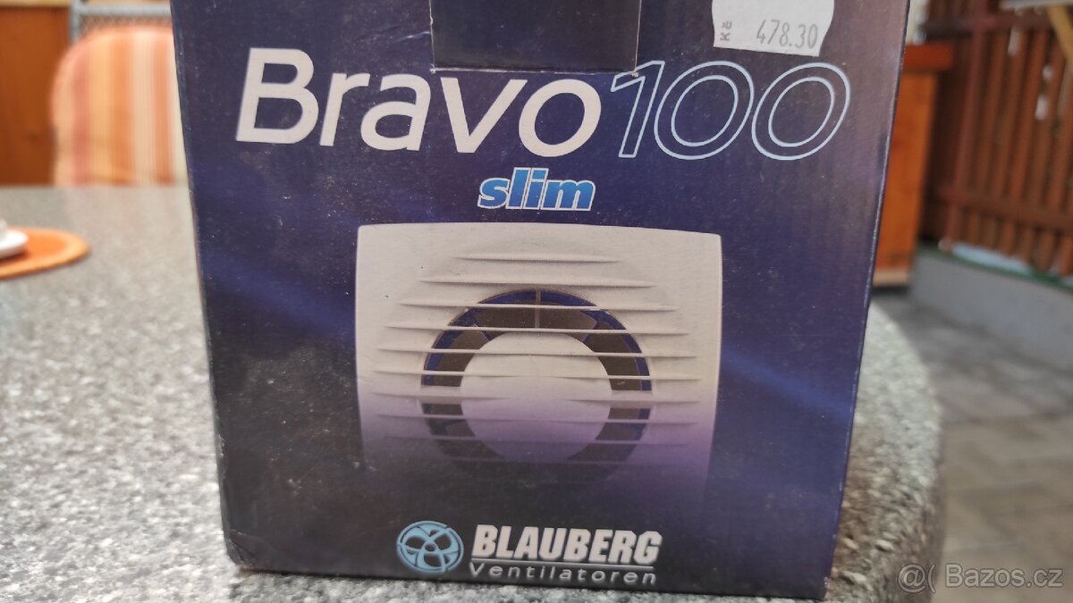 Ventilátor bravo 100 slim