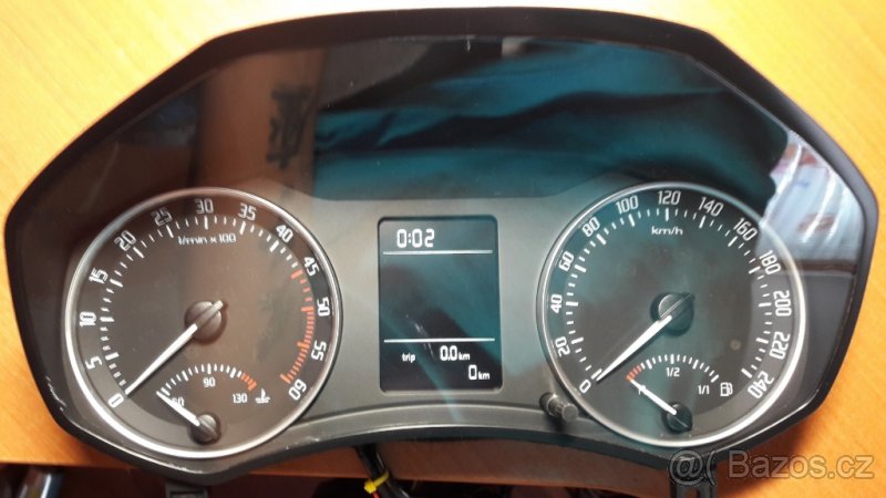 Octavia 2 facelift budíky 1Z0920803D, diesel, PIN