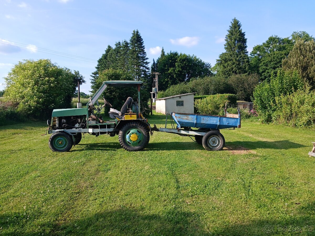 Prodám malotraktor domácí výroby