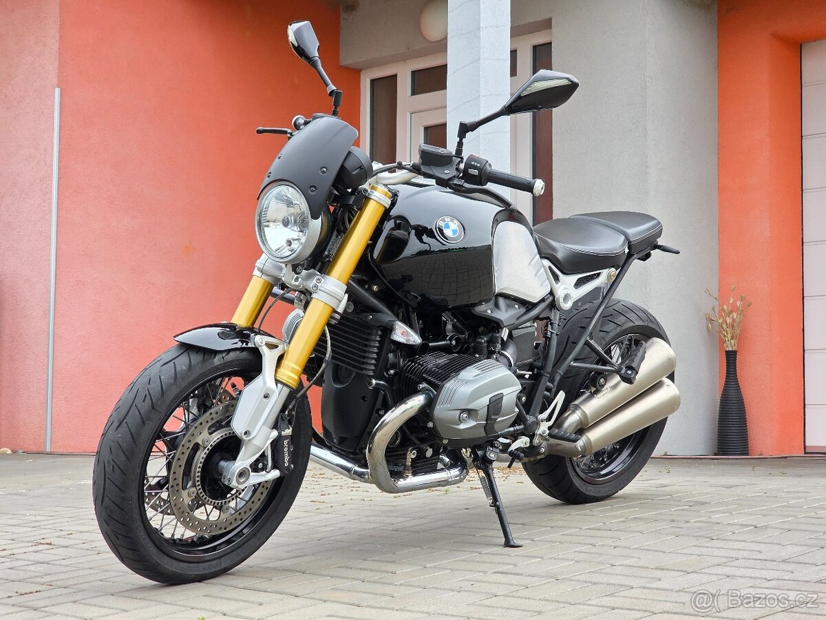 BMW R nineT, původ ČR, 7.600km, Rizoma, Akrapovič