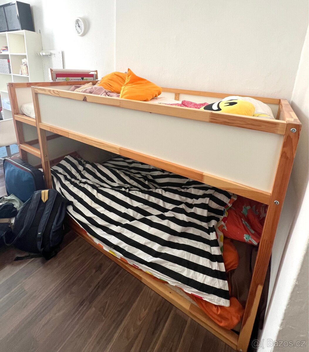 Dětská oboustranná postel IKEA _ KURA