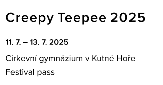 Creepy Teepee 2025