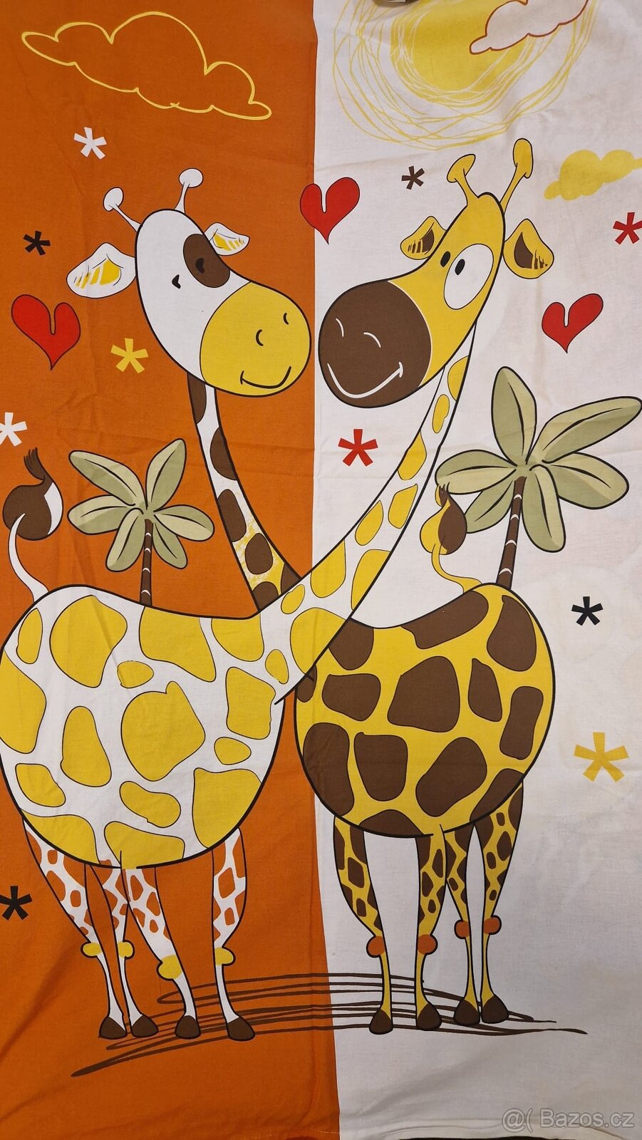 Dětské povlečení žirafa 130x90cm