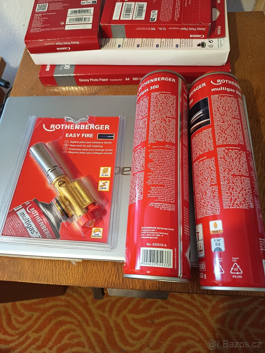 Prodam plyn.svarecku +dve plynove lahve