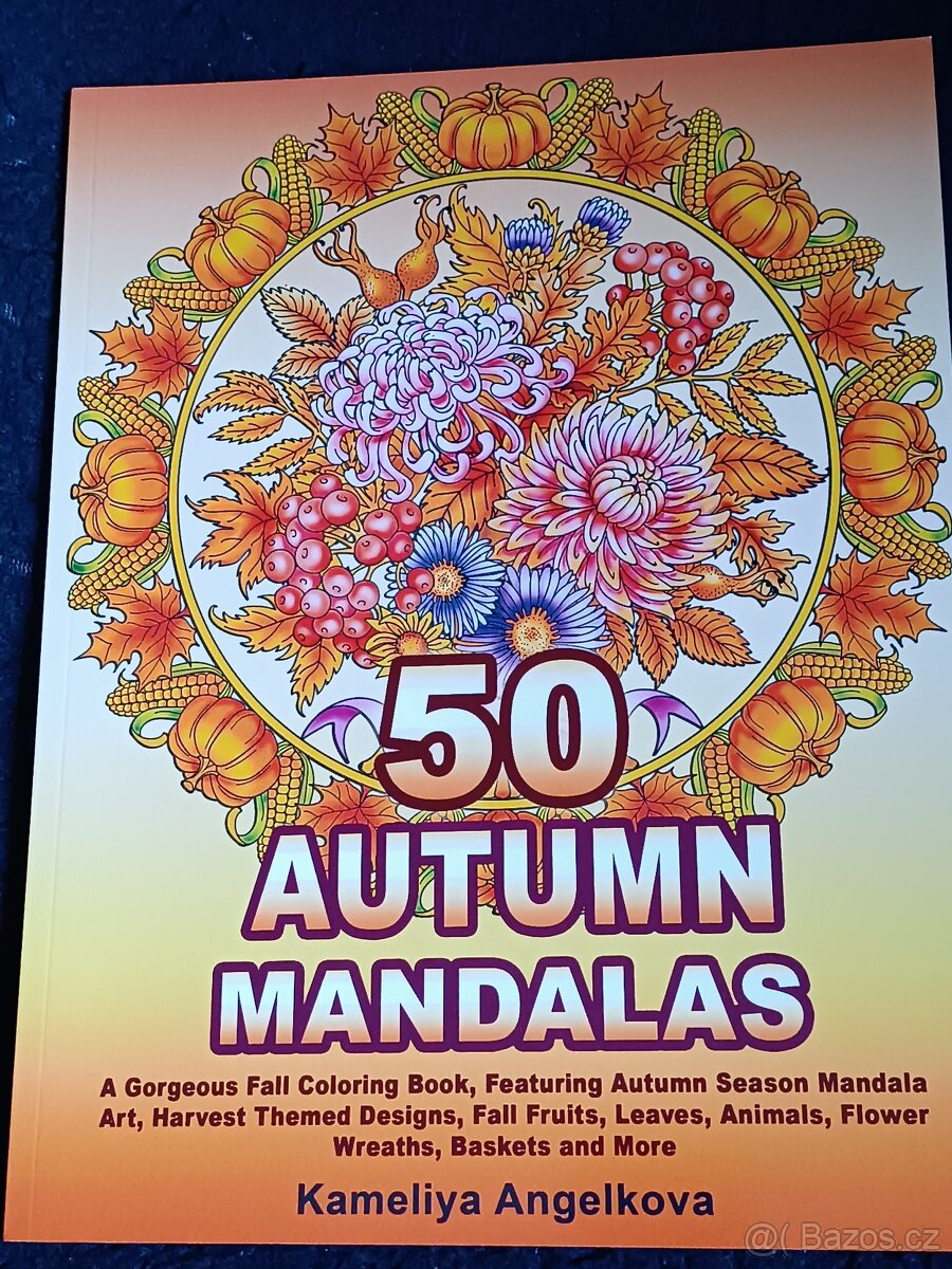 Omalovánky 50 Autumn Mandalas