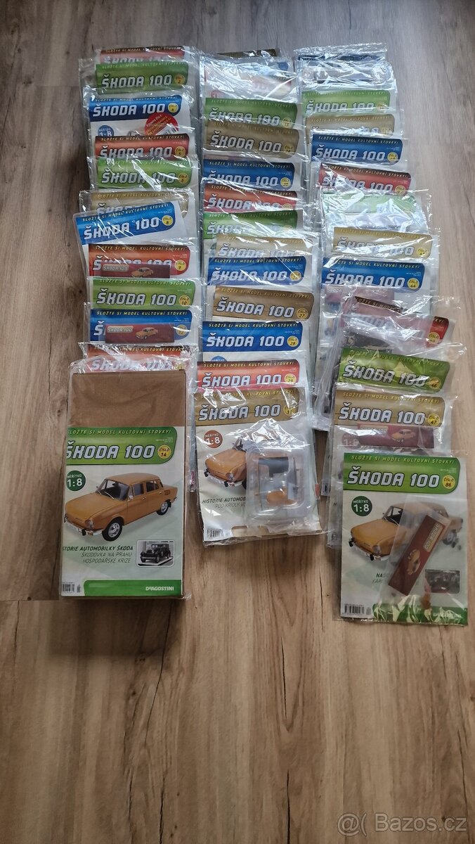 Škoda 100 DeAgostini 1:8
