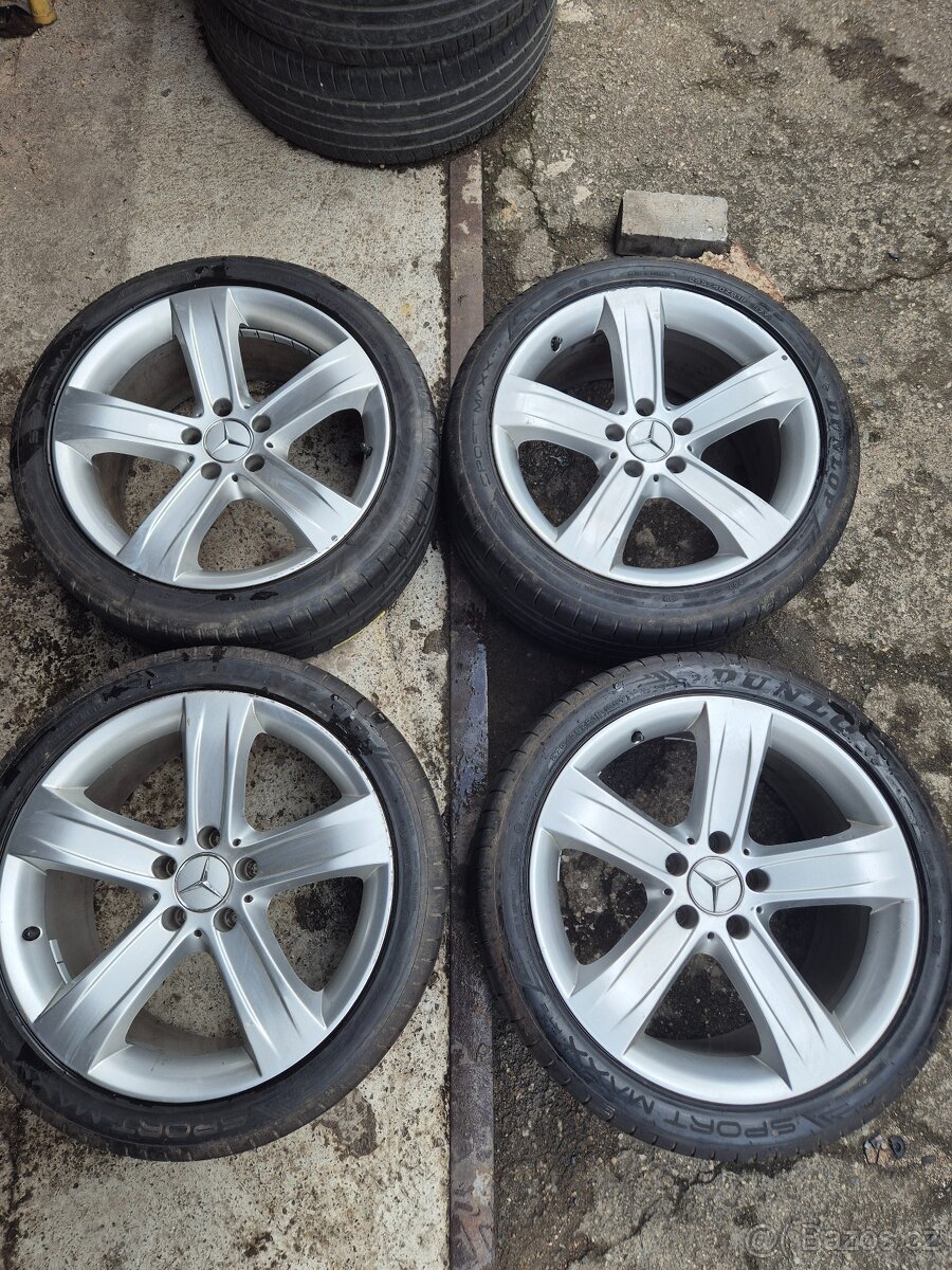 Orig.alu Mercedes CLS 5x112R18 ET-28 a Et-33