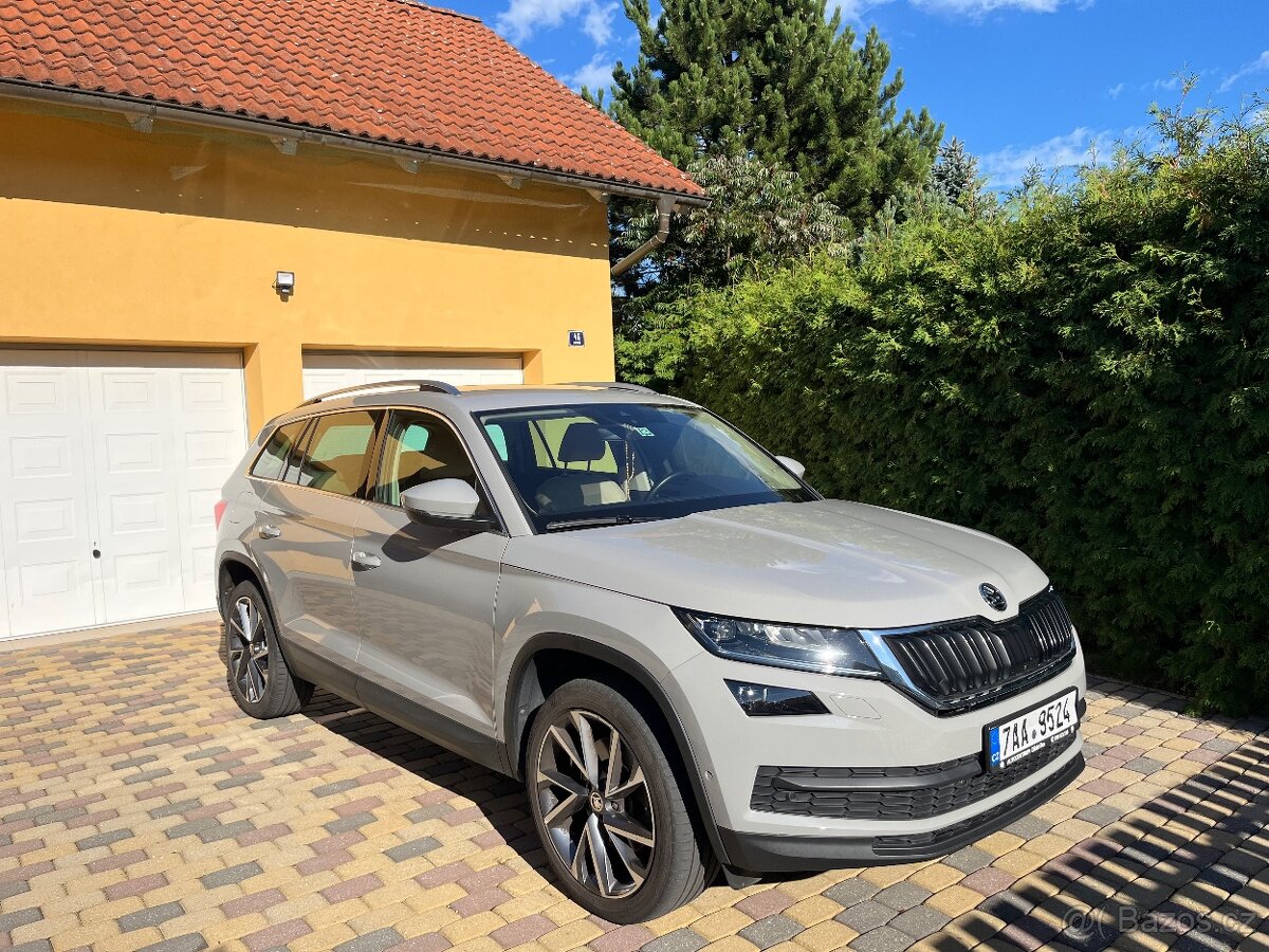 Kodiaq 2.0 TSI 4x4 Plná výbava, servisováno